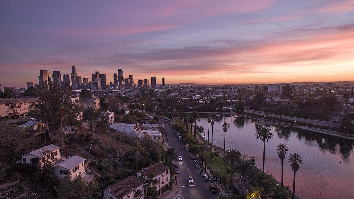 Aerial view of Orange County